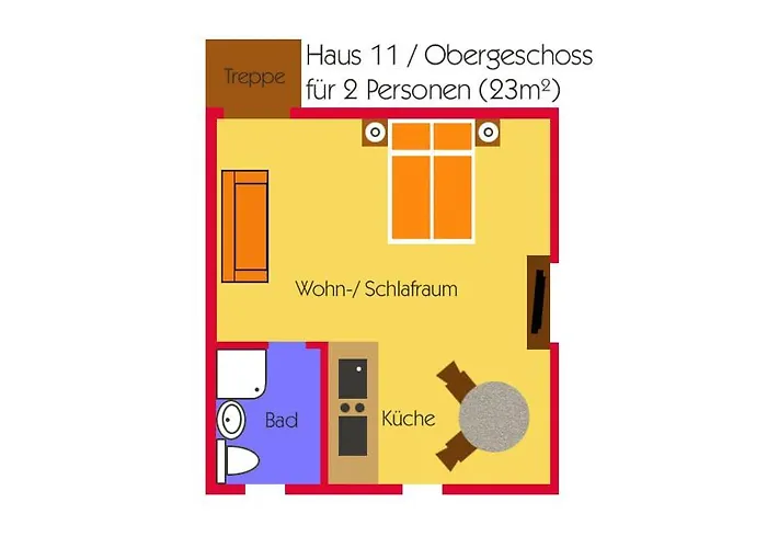 Dünenhaus Unserusedomde Ca23qm Mit Parkplatz Direkt Am 11i4 Apartment Ückeritz