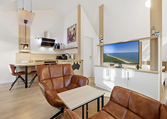 Dünenhaus Unserusedomde Ca23qm Mit Parkplatz Direkt Am 11i4 Apartment